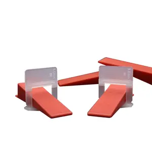 High Quality Tile Spacers Accessories 1mm Leveling System Floor Tile Leveling Clips For Tile Alignment