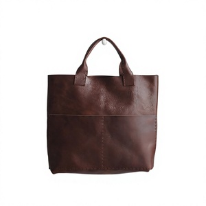 Genuine Leather Casual Handbags Large Capacity Waterproof Lightweight Durable Women's <b>Accessories</b> Made in India - Product Image 1