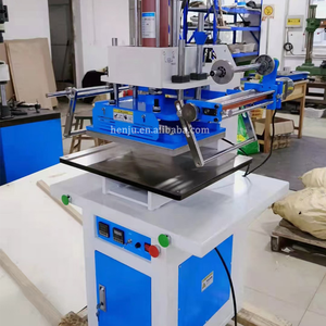 Machine à presser à chaud à grande vitesse, mini machine à estamper à chaud, machine à estamper pneumatique 200*300mm, <span class=keywords><strong>prix</strong></span> - Product Image 2