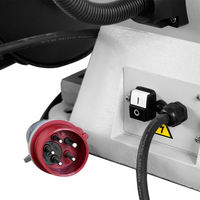 Meuleuse d'établi électrique IBG300 de 12 pouces 2200W jaune avec écran loupe et socle