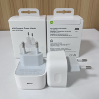 Adaptateur secteur PD 40W avec 60W max pour chargeur iPhone 40W, câble Type C pour iPhone 17 16 15 14 13 12 11