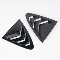 Garniture d'aération de la vitre arrière de la voiture Accessoires de voiture Couvercle de l'obturateur de la vitre arrière en ABS pour Chevrolet Cruze 2013-2017