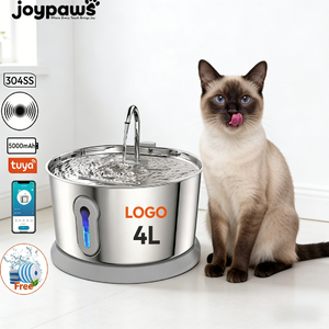 Distributeur d'eau automatique pour animaux de compagnie, écologique, best-seller, moderne, silencieux, en acier inoxydable 304, pour chats et chiens - Product Image 1