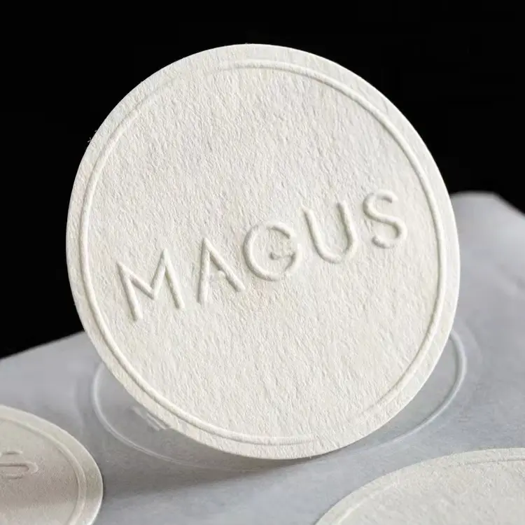 Özel 3D kabartmalı yapışkan etiket mat doku takı hediye kutusu sızdırmazlık marka logo yapışkanlı etiket