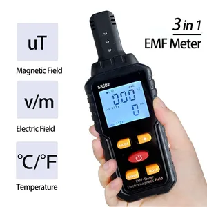 เครื่องวัดสนามแม่เหล็ก EMF รุ่น S8602 สำหรับใช้ในบ้าน ตรวจจับสนามแม่เหล็ก สำหรับการล่าสัตว์ ผลิตในจีนแผ่นดินใหญ่ - Product Image 2
