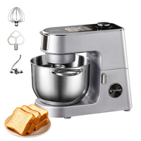 Appareils de cuisine, mélangeurs alimentaires, machine à pétrir la pâte pour la maison, mélangeur alimentaire, pétrin, moteur AC 120 V, mélangeur pour boulangerie, mélangeur sur socle