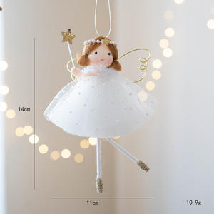 Nouveau produit-Pendentif ange fée mignon fille créative pour la décoration d'arbre <span class=keywords><strong>de</strong></span> Noël - Product Image 3