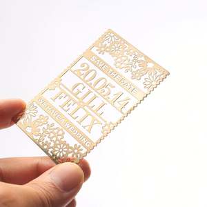 High Quality Thick <b>Black</b> Aluminum <b>Metal</b> Blank Business Cards Anodized - Product Image 4