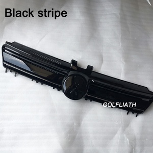 Rejilla de elevación facial de parachoques delantero de coche de Color negro para VW <span class=keywords><strong>GOLF</strong></span> 7 <span class=keywords><strong>VII</strong></span> 2013-2016 diseño de malla de rejilla delantera - Product Image 6