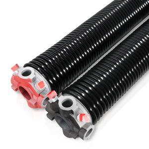 High Precision Electrophoresis Pair of 0.262X2-5/8"X35.5" Garage <b>Door</b> Torsion <b>Springs</b> Set Non-Slip Winding Bars Gloves - Product Image 1