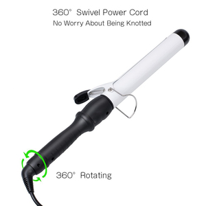 2024 nouveau électrique <span class=keywords><strong>Mini</strong></span> <span class=keywords><strong>céramique</strong></span> ionique LCD style fer PTC chauffage Rotation bigoudi pour usage domestique - Product Image 3