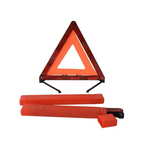 Cheap Price Compact Safety Triangle Warning Kit Foldable Traffic Car Reflective Safety Warning Triangle Automotive Tools