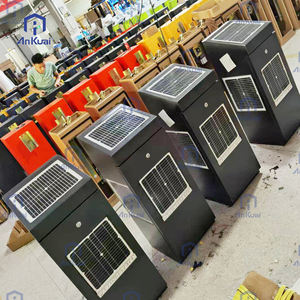 Barrière de stationnement de véhicule automatique à énergie <span class=keywords><strong>solaire</strong></span> Barrière de clôture électrique pliante à flèche motorisée pour parking - Product Image 3