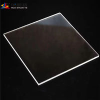 Panneaux en acrylique coulé transparent anti-rayures HUASHUAITE pour la couverture des portes et des fenêtres