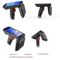 Lecteur de terminal portable UHF RFID longue portée Android 10.0 860-960 MHz / Wi-Fi / 4G