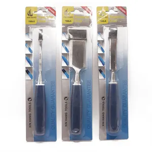 GK-F002 전문 내구성 올리브 핸들 평면/날카로운 차가운 돌 끌 6-38mm 목공 끌 건물 돌 작품 - Product Image 1