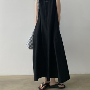 <span class=keywords><strong>Robe</strong></span> d'été décontractée ample sans manches en lin et coton respirant pour femme, avec logo personnalisé, fabrication OEM/ODM, faible MOQ, en stock - Product Image 4