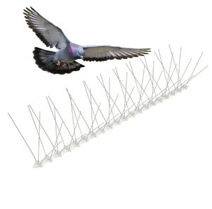 Pointes d'oiseaux en plastique flexibles pour surfaces incurvées-Pointes <span class=keywords><strong>anti</strong></span>-pigeon pour enseignes et unités AC - Product Image 1