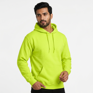 Sudaderas con Capucha Personalizadas para Hombre, 100% Algodón, Tallas Grandes, Alta Calidad, Estampado Sólido, Técnicas de Bordado, Felpa - Product Image 1