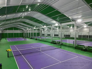 เต็นท์สนามแบบ<span class=keywords><strong>2</strong></span>สนามเต็นท์แบบอลูมิเนียมสำหรับเล่นเทนนิสบาสเก็ตบอล - Product Image 2