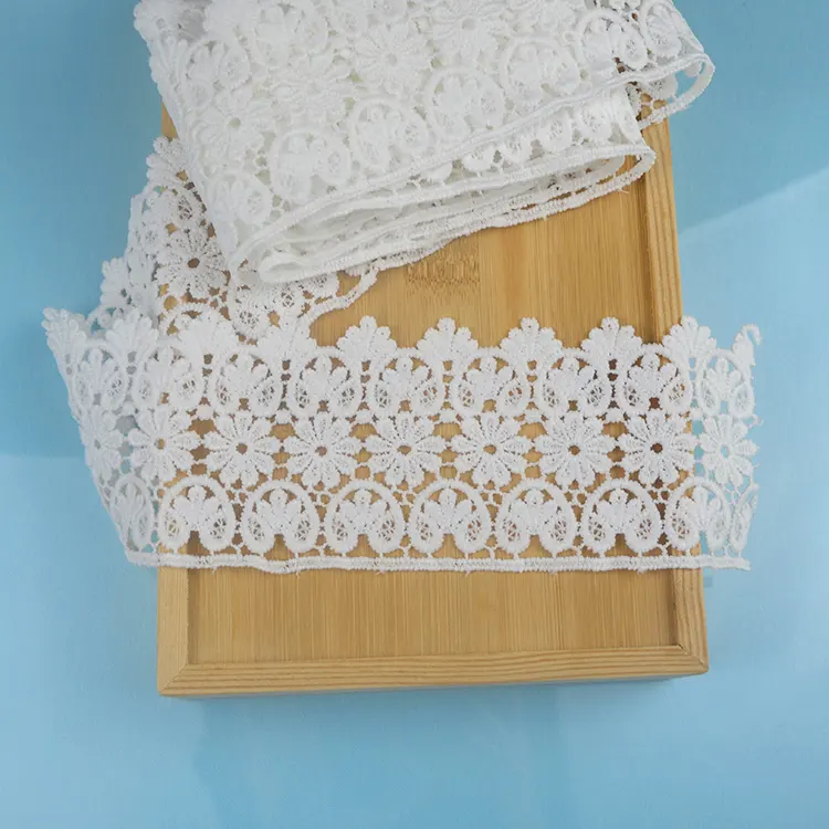 Großhandel Vintage Lace Trim für Braut Hochzeit Dekoration Nähen Craft Supply