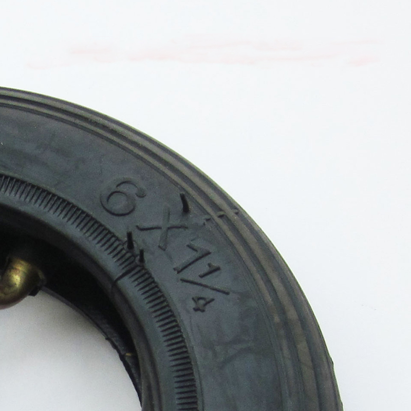 6X1/4キッズスクータータイヤ空気圧ゴムタイヤ6インチA折りたたみ