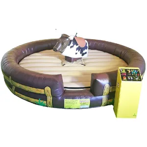 Wholesale Commercial Grade Australia Mechanic Bull Inflatable Rodeo Mechanical Bulls Ride Mattress Mat Riding Games with Air