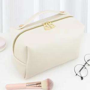 Di alta qualità di grandi dimensioni facile stoccaggio cosmetico viaggio Casual di lusso alla moda borsa per il trucco con manico - Product Image 2