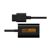 Konverter HDTV 1080p untuk N N64 Kabel Adaptor HDTV Plug and Play untuk Konsol Video Game Retro SNES NGC