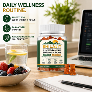 Gummies de Shilajit de l'Himalaya Véganes Sans Sucre OEM en Gros 800mg Complexe pour la Vitalité et le Bien-être – Gummies de Shilajit Direct Usine - Product Image 2