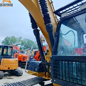 Excavadora hidráulica de cadenas usada Cat 315D2 de 15 toneladas, excavadora pequeña original Caterpillar con cucharón de excavación estándar - Product Image 6