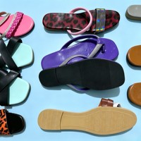 1,75 Dollars Modèle GW004 Taille 35-41 Chaussures Dames Pantoufles Talon Plat en Vrac Fantaisie Dernières Pantoufles Colorées pour Adolescentes