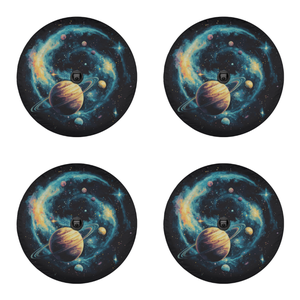 Funda Protectora para Llanta de Repuesto Impermeable con Diseño de Caminos Planetarios, Ajuste Universal, Protector de Rueda de Repuesto, Logotipo Personalizado, Regalo Promocional - Product Image 2