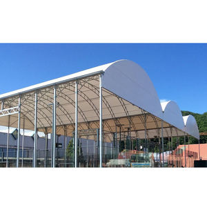 Cubierta de Techo de Membrana Tensada Arquitectónica para Estadios, Gimnasios y Establos, Estructura de Acero, para Canchas de Baloncesto y Tenis - Product Image 6