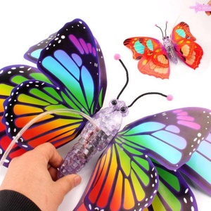 Mariposa de Juguete LED Portátil con Luces Intermitentes y Música, Alas Móviles, Regalo para Niños, Mariposa Luminosa - Product Image 4