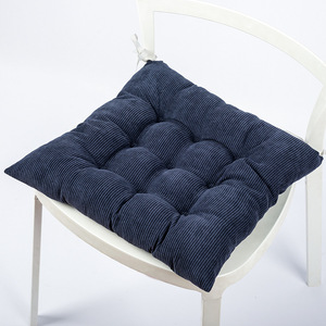 Coussins de siège carrés antidérapants en peluche épais, couleur unie, pour chaise de bureau, <span class=keywords><strong>coussin</strong></span> de siège doux et moelleux en tatami - Product Image 6