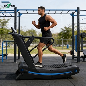 Tapis de course incurvé commercial non motorisé SAERDE Factory Gym Fitness Assault Air Runner auto-alimenté - Product Image 1