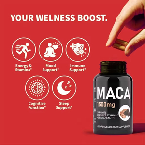Cápsulas de Maca Negra OEM, Suplemento Nutricional Herbal con Vitaminas para la Mejora Masculina - Product Image 6