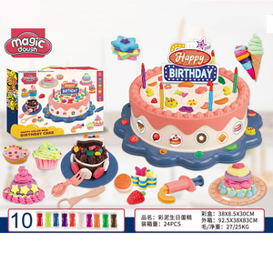 Mose Đồ Chơi Đất Sét Mô Hình Phổ Biến Bộ Đồ Chơi Đất Sét Hamburger - Product Image 4