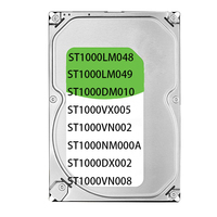 Disque Dur Interne SATA 3,5 Pouces HDD ST1000DM010 ST1000VX005 ST1000NM000A ST1000NM0055 ST1000DM014 Disque de Stockage pour Ordinateur de Bureau