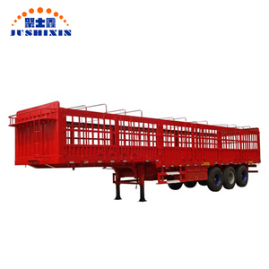 <span class=keywords><strong>Ganado</strong></span> vegetal de la fruta de carga a granel transporte juego camión 3 eje cerca semi remolque - Product Image 3