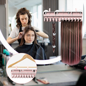 ชั้นวางผมซิลิโ<span class=keywords><strong>ค</strong></span>นหลายชั้นสำหรับจัดแต่งทรงผมและที่หนีบผมสำหรับ<span class=keywords><strong>ร้าน</strong></span>ตัดผม - Product Image 4