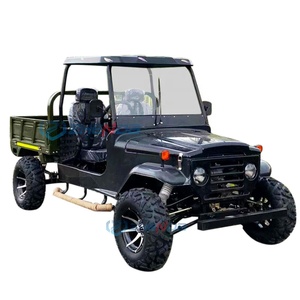 China Manufacture 250cc Black Petrol Four Wheels Gasoline Mini Jeep 250cc Mini jeep Kids Jeep for Sale - Product Image 1