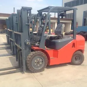 Mesin Cina Opsional Truk Forklift Diesel 1.5 Ton 2 Ton 2.5 Ton 3.5 Ton 4 Ton 5 Ton 3 Ton Harga Forklift Diesel