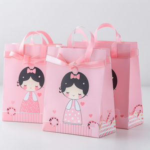 Gift Tote Packaging Bags <strong>Kids</strong> Children for Candy Snack Storage Baking Pouch Birthday Party Favors - Product Image 2