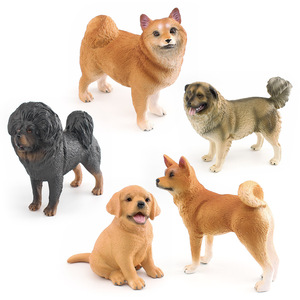 Lelewu simulation Samoyède Labrador Shiba Tibétain Mastiff Berger modèle animal de compagnie <span class=keywords><strong>chien</strong></span> décoration - Product Image 1