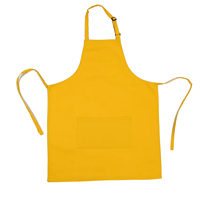 Tabliers personnalisables bleus en coton avec sangle de cou, ajustables, pour salons de beauté, cuisines, chefs, nettoyage et serveurs, avec logo – Vente en gros