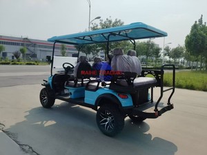 Carrito de Golf Eléctrico con Logotipo Personalizado en el Asiento, Precio de Fábrica, Vehículo Recargable de 3-4 Asientos con Batería de Litio para Uso en Clubes de Golf y Hoteles - Product Image 6