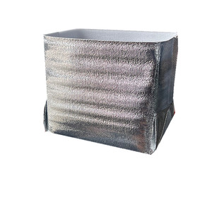 Sac isotherme de livraison en feuille d'aluminium pour emballage, sac thermique isolé, sac glacière - Product Image 3