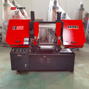 Sierra de Cinta Hidráulica Horizontal Natie Gb4240 Nueva, para Corte de Metal, 400x400mm, Motor de 4kW, Alta Precisión, para Construcción - Product Image 1